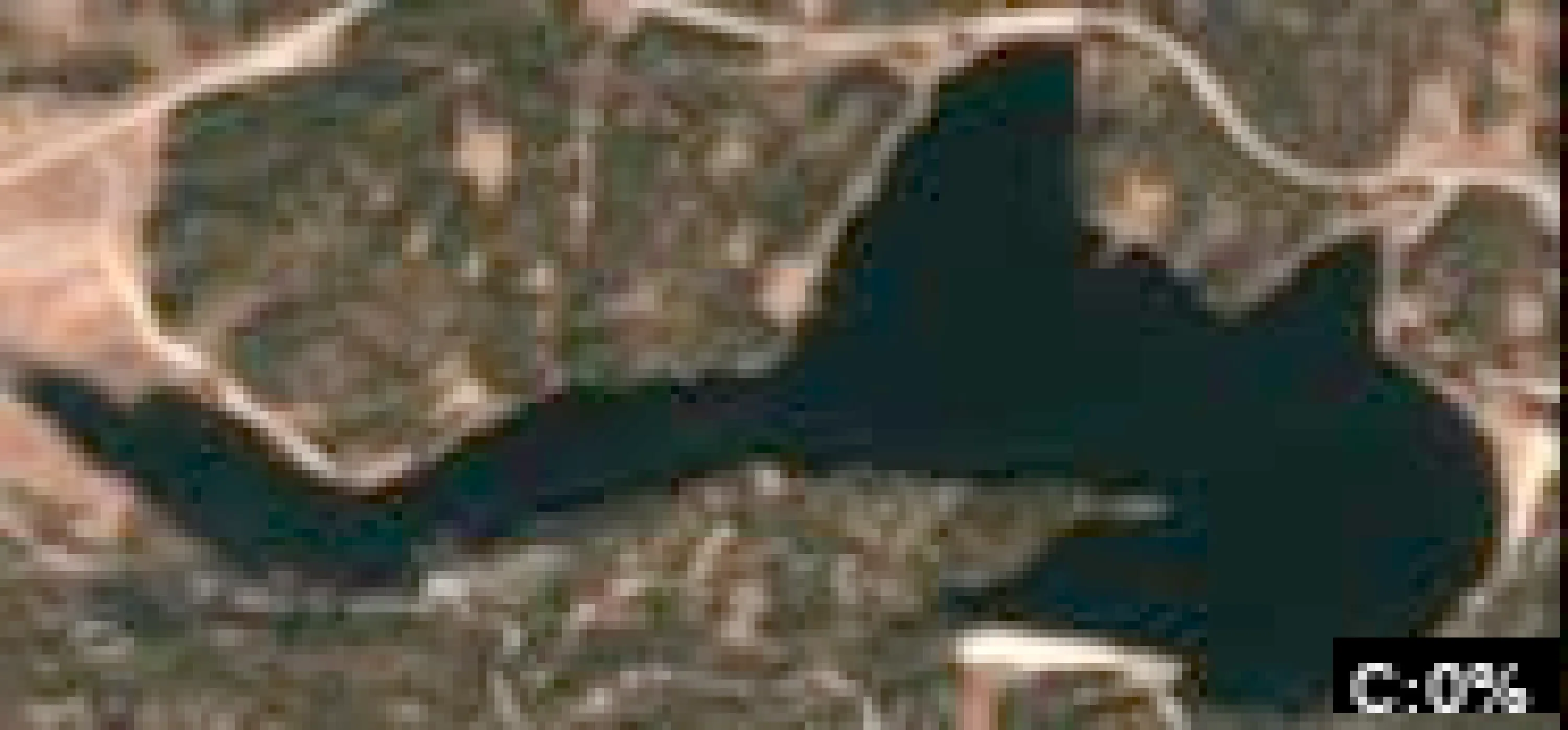 Stockade Lake satellite view