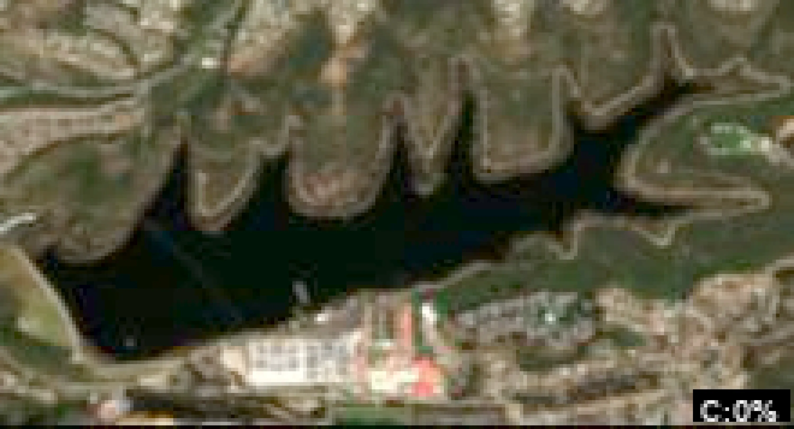 Lake Miramar satellite view
