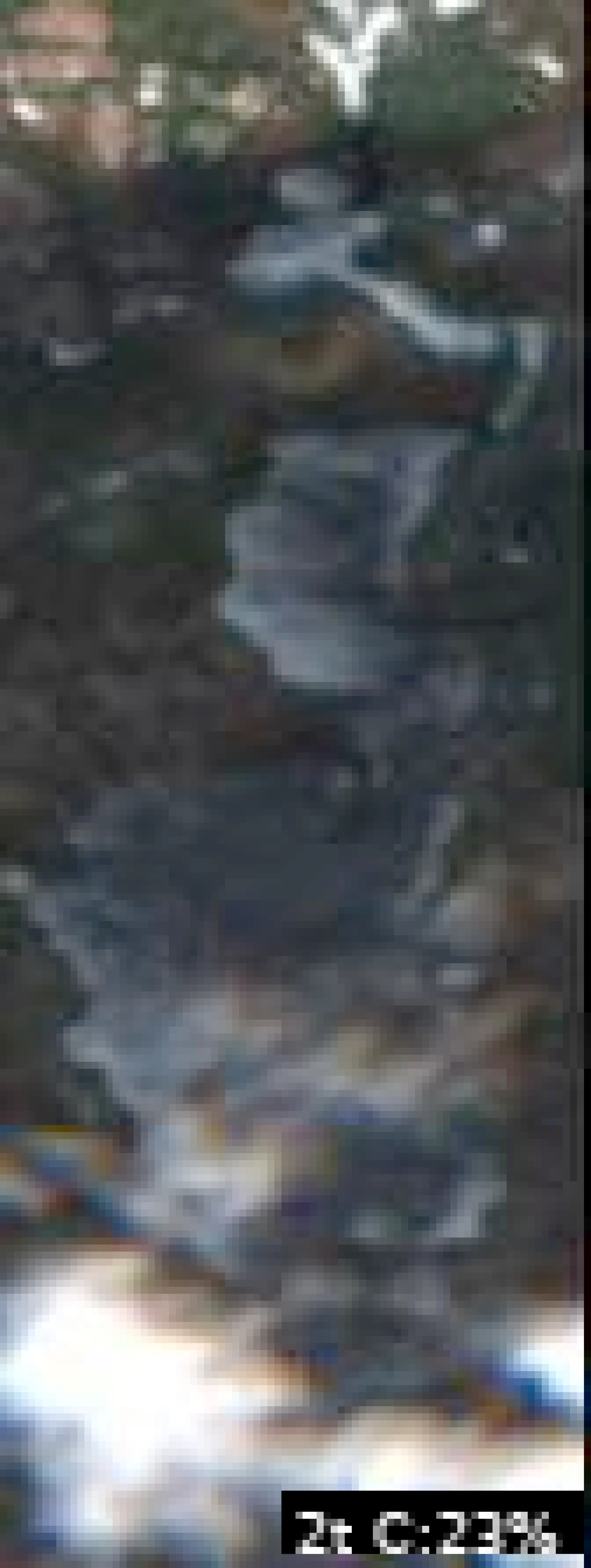 Beaver Lake satellite view